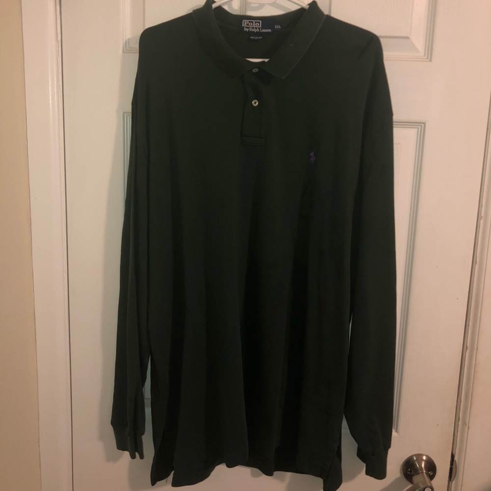 Polo by Ralph Lauren green long sleeve T
